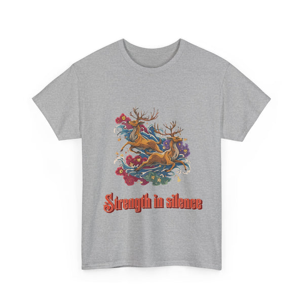 Strength In Silences Tshirt Unisex Heavy Cotton Tee