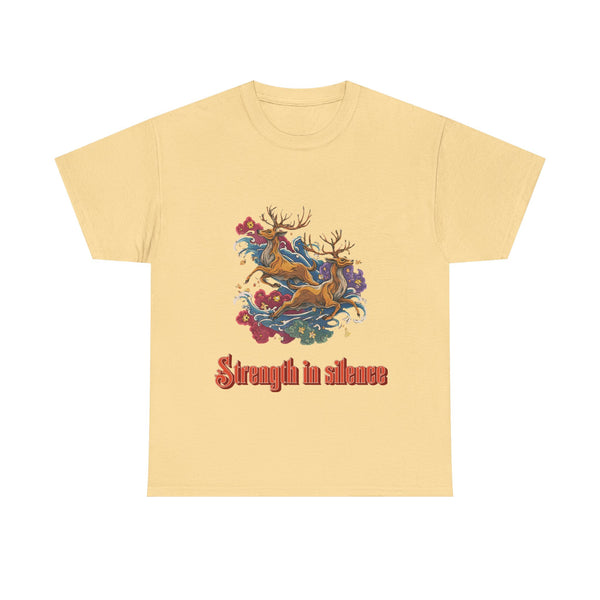 Strength In Silences Tshirt Unisex Heavy Cotton Tee