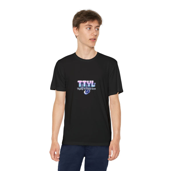 TTYL Typography Tee | Youth Competitor Shirt, Pastel Retro Text