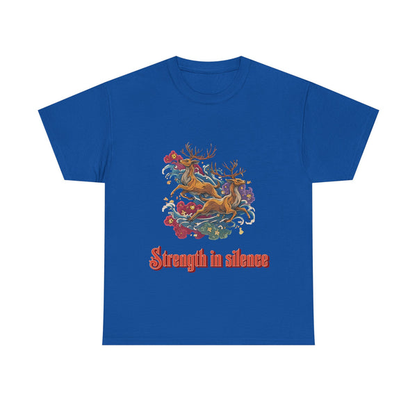 Strength In Silences Tshirt Unisex Heavy Cotton Tee
