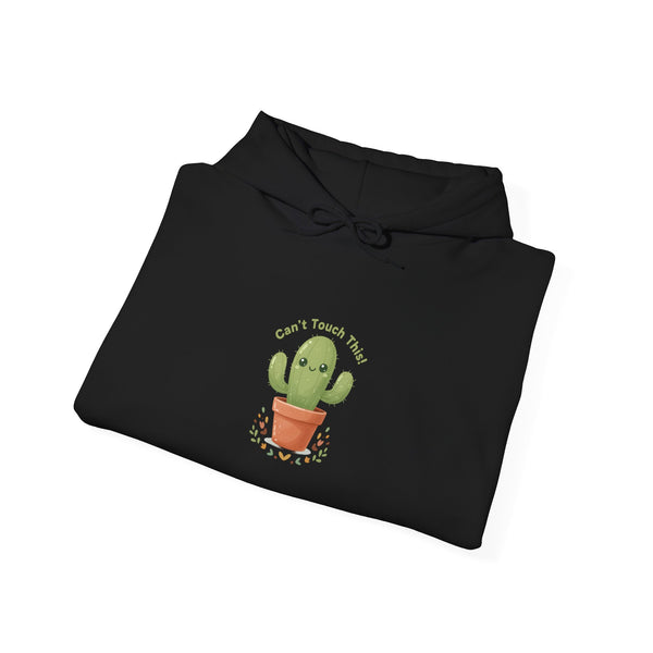 Cactus Pun Hoodie | Plant Parent Humor, Sage Cream Botanical Sweatshirt