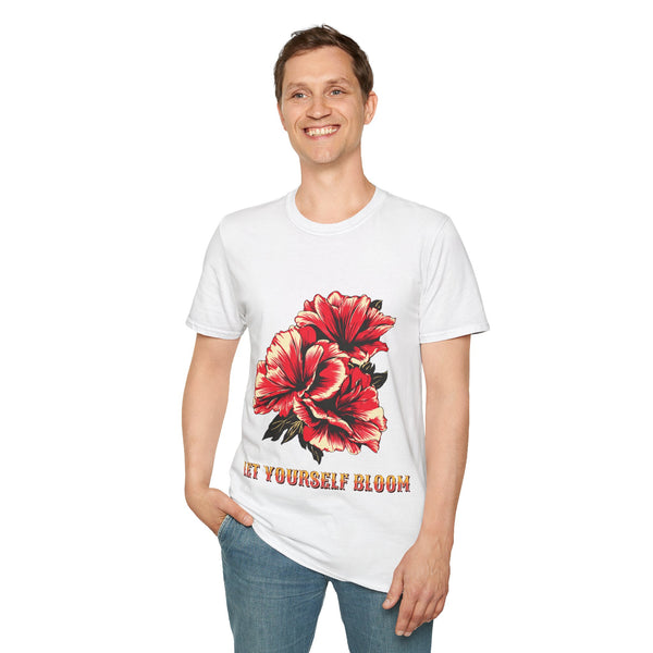 Let Yourself Bloom Unisex Softstyle T-Shirt