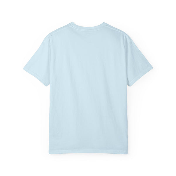 T-shirt with black geometric design Unisex Garment-Dyed T-shirt
