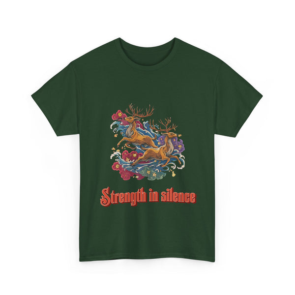 Strength In Silences Tshirt Unisex Heavy Cotton Tee