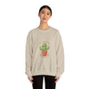Can't Touch This Cactus Sweatshirt | Plant Parent Humor, Sage Palette