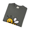 Bee happy/ yellow bee/ Unisex Garment-Dyed T-shirt