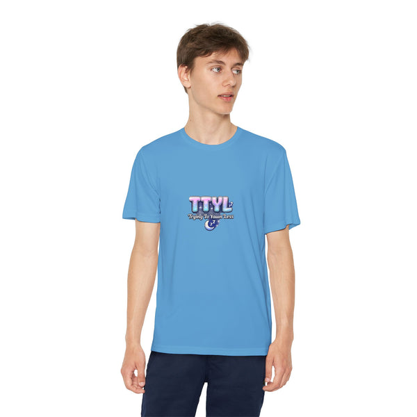 TTYL Typography Tee | Youth Competitor Shirt, Pastel Retro Text