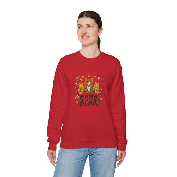 Mama Bear Sweatshirt — Cute Mama Bear & Cubs Floral Mother's Day Gift