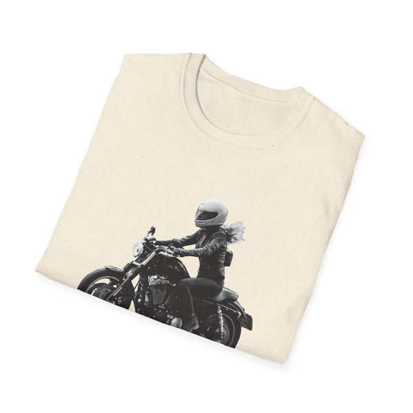 Woman Biker Unisex Softstyle T-Shirt