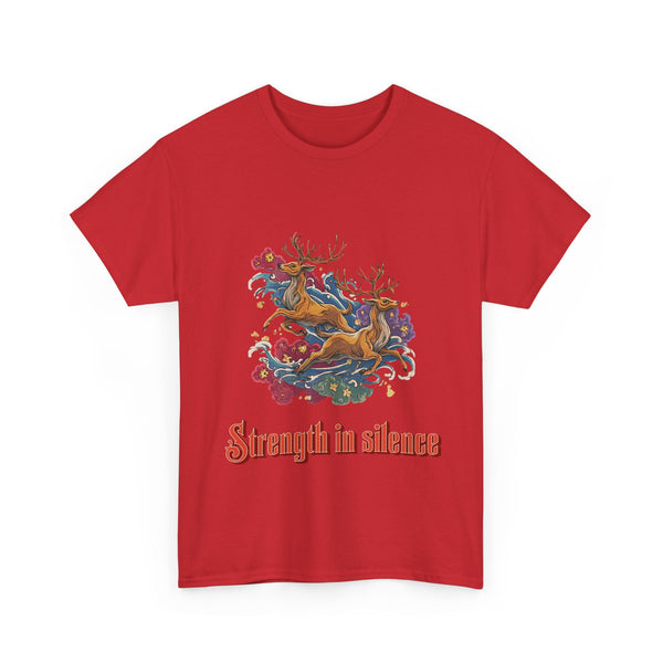 Strength In Silences Tshirt Unisex Heavy Cotton Tee