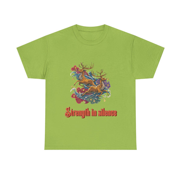 Strength In Silences Tshirt Unisex Heavy Cotton Tee