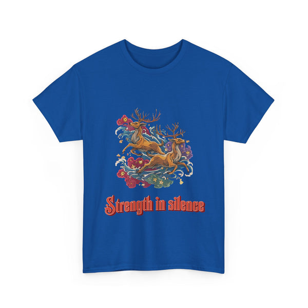Strength In Silences Tshirt Unisex Heavy Cotton Tee