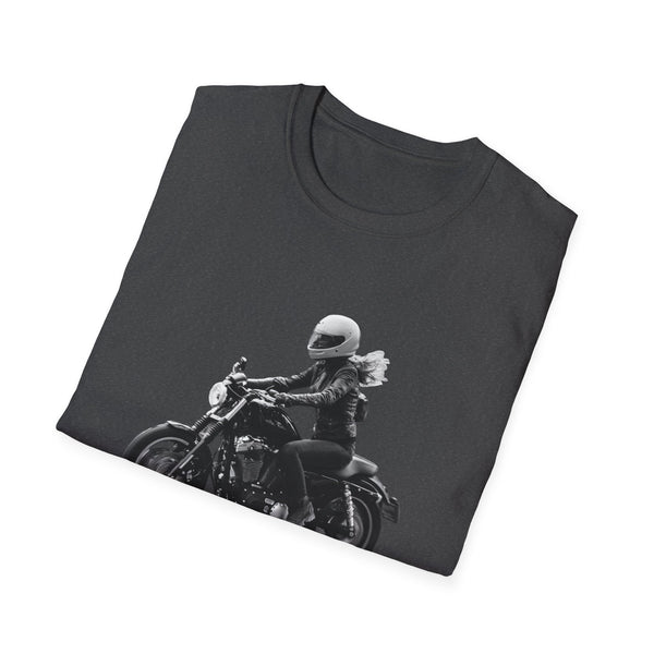 Woman Biker Unisex Softstyle T-Shirt