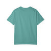 T-shirt with black geometric design Unisex Garment-Dyed T-shirt