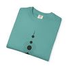 T-shirt with black geometric design Unisex Garment-Dyed T-shirt