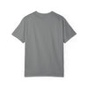 T-shirt with black geometric design Unisex Garment-Dyed T-shirt