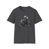 Woman Biker Unisex Softstyle T-Shirt