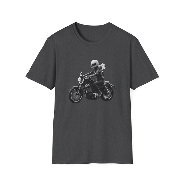 Woman Biker Unisex Softstyle T-Shirt