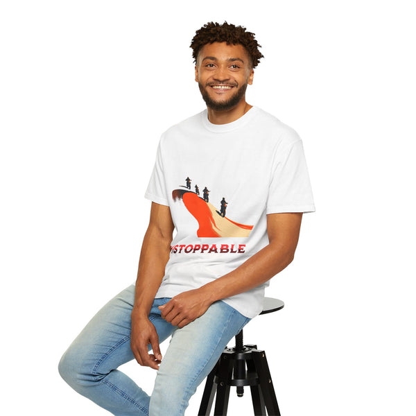Unstoppable Dad Tshirt Unisex Garment-Dyed T-shirt