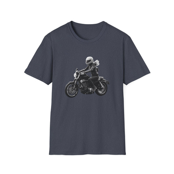 Woman Biker Unisex Softstyle T-Shirt