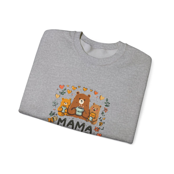 Mama Bear Sweatshirt — Cute Mama Bear & Cubs Floral Mother's Day Gift