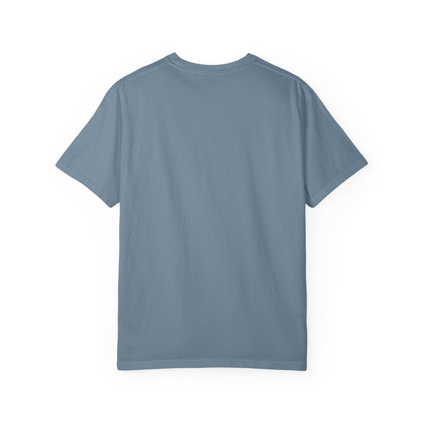T-shirt with black geometric design Unisex Garment-Dyed T-shirt