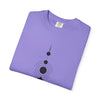 T-shirt with black geometric design Unisex Garment-Dyed T-shirt