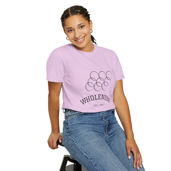 Three inter-locking circles/ Unisex Garment-Dyed T-shirt