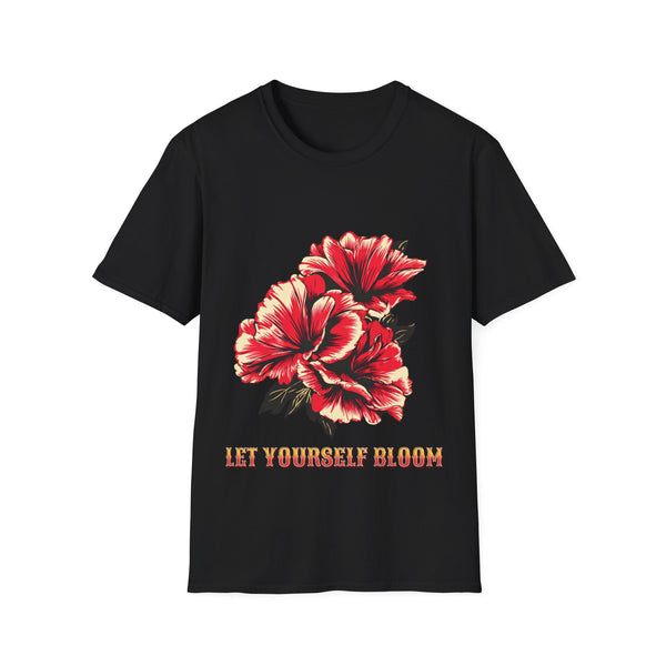 Let Yourself Bloom Unisex Softstyle T-Shirt