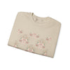 Vintage Bow & Floral Repeat Sweatshirt | Coquette Lace Pattern