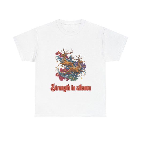 Strength In Silences Tshirt Unisex Heavy Cotton Tee