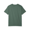 T-shirt with black geometric design Unisex Garment-Dyed T-shirt