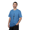 T-shirt with black geometric design Unisex Garment-Dyed T-shirt