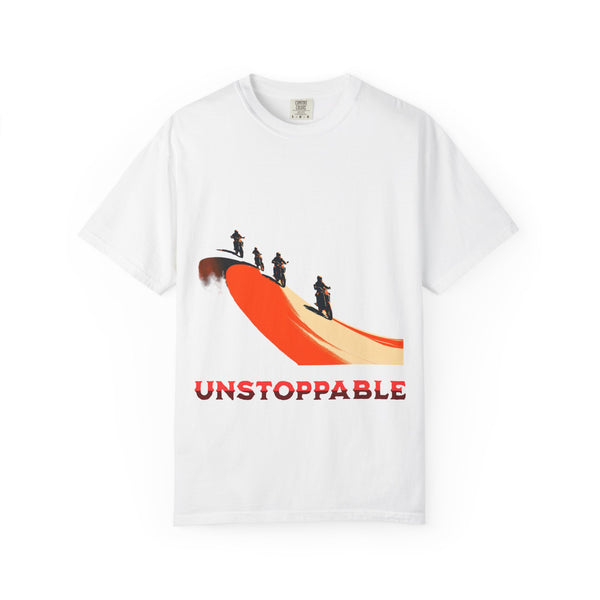 Unstoppable Dad Tshirt Unisex Garment-Dyed T-shirt