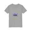 LOL Life's Overwhelming Laughter Youth Tee | Pastel Bubble Text