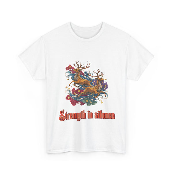 Strength In Silences Tshirt Unisex Heavy Cotton Tee