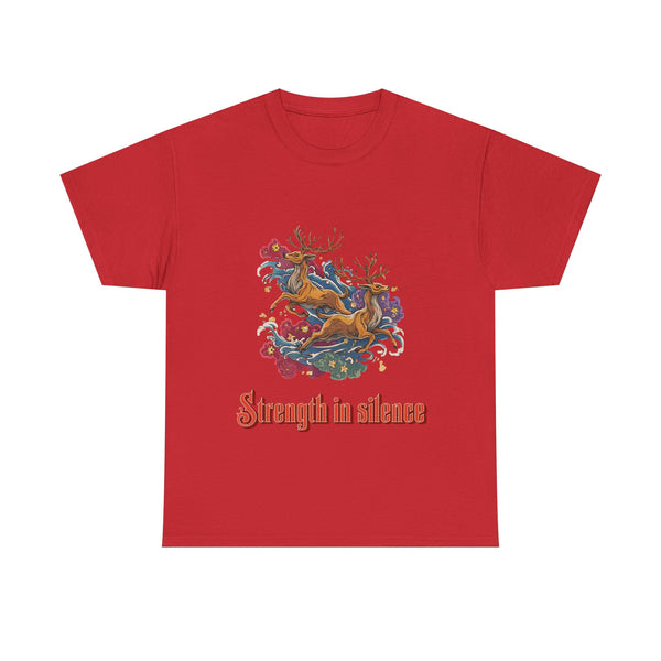 Strength In Silences Tshirt Unisex Heavy Cotton Tee