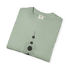 T-shirt with black geometric design Unisex Garment-Dyed T-shirt