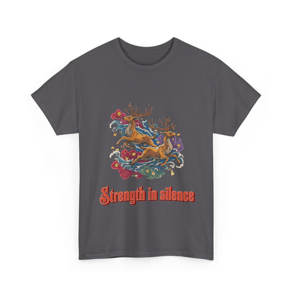 Strength In Silences Tshirt Unisex Heavy Cotton Tee