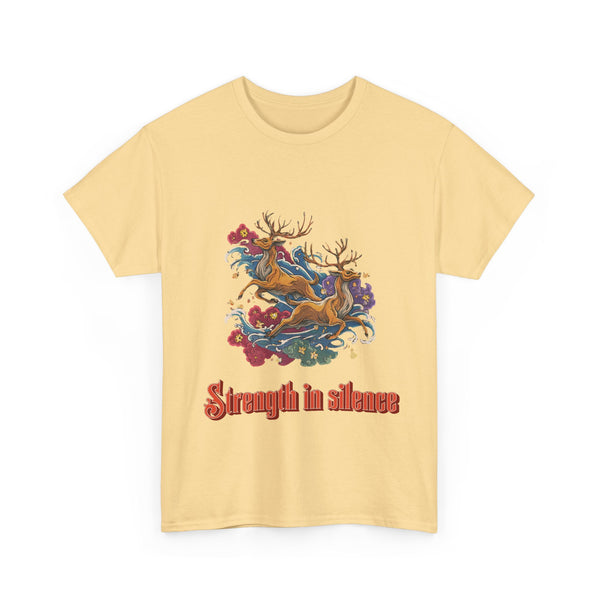 Strength In Silences Tshirt Unisex Heavy Cotton Tee