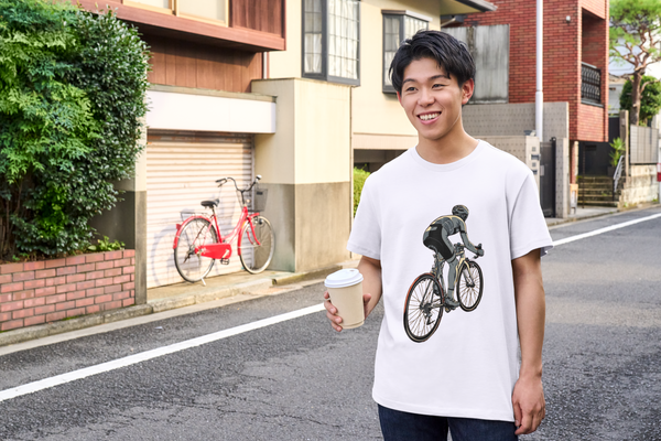 Road Cycling Enthusiast T-Shirt | Vintage Style Cyclist Graphic Tee | Bike Rider Road Racing Shirt | Cycling Lover Gift